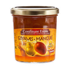 Confiture au miel, le pot de 375g - Goyaves/mangues