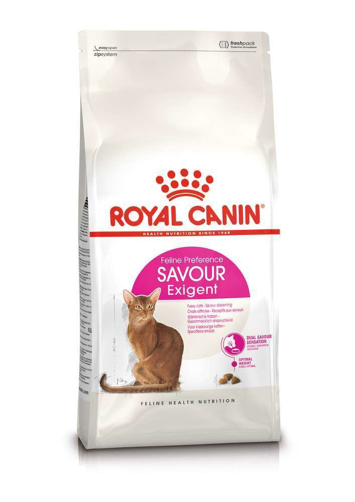 Croquettes chat Royal Canin SAVOUR Exigent : 4 kg
