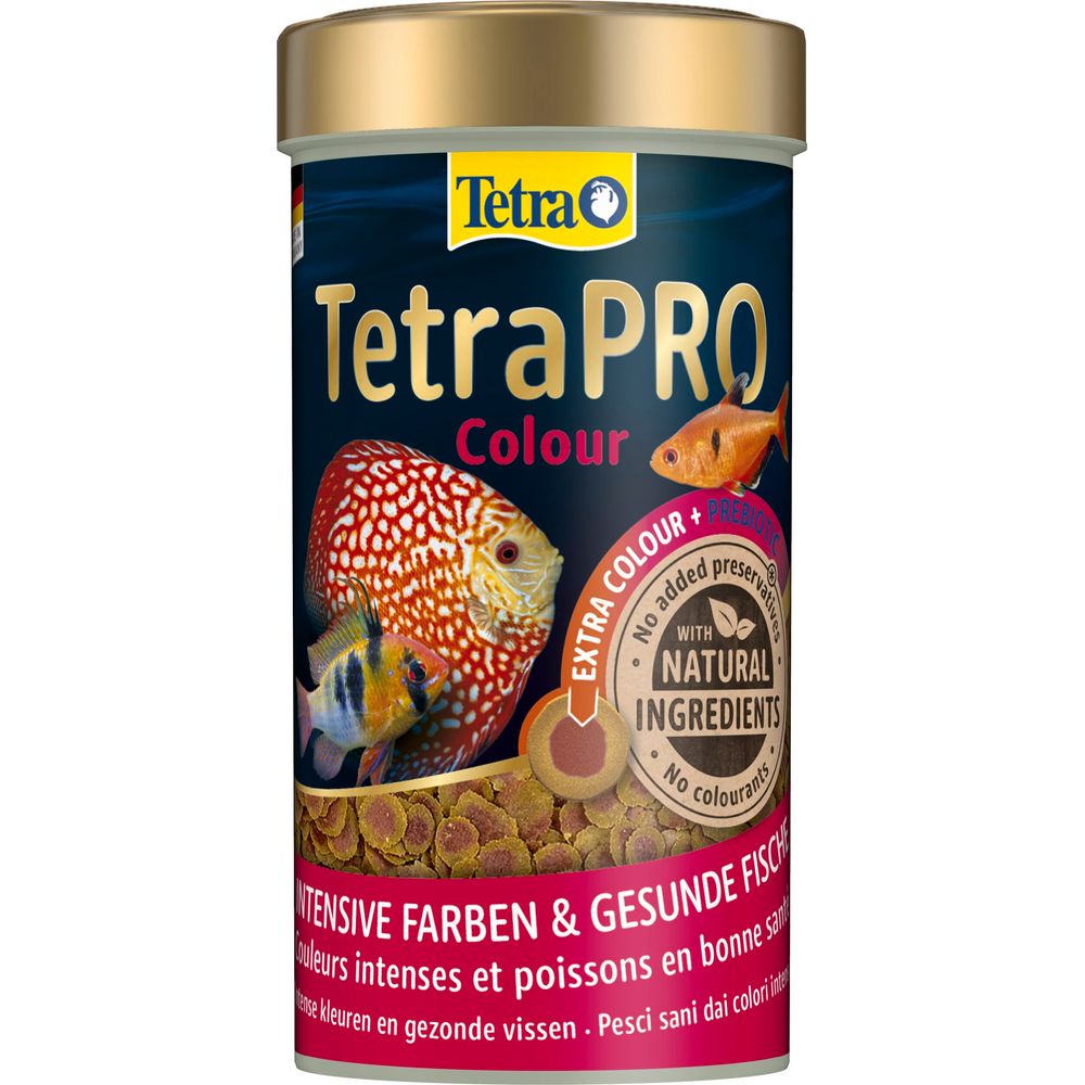TetraPro Colour, aliment premium pour poissons d'aquarium - 250ml