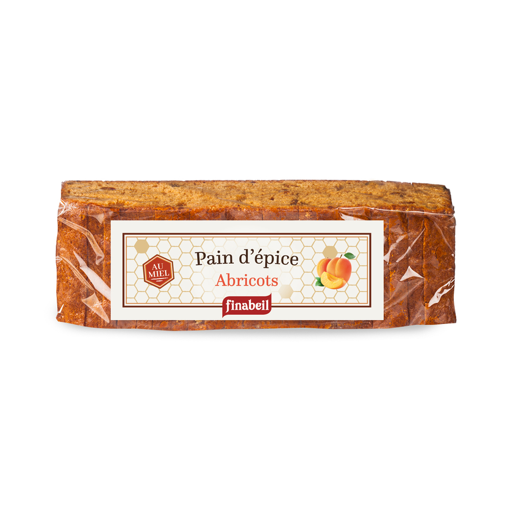 Pain d'épices abricot 300gr