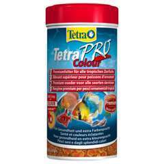 Aliment complet pour poissons tropicaux TetraRubin : 250 ml