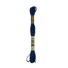 Echevette de coton mouliné spécial, 8m - Bleu polaire foncé - 311