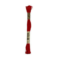 Echevette de coton mouliné spécial, 8m - Rouge carmin - 321