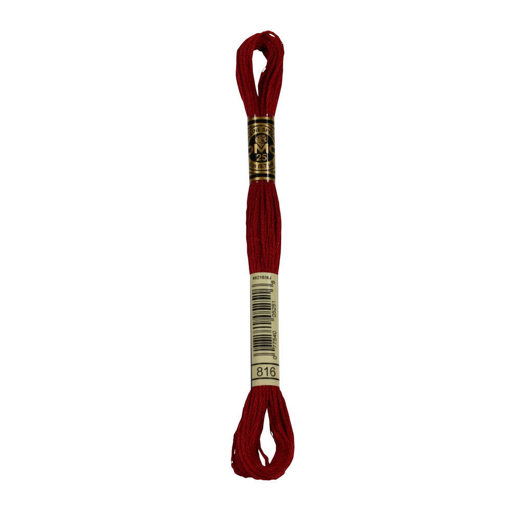 Echevette de coton mouliné spécial, 8m - Fruits rouges - 816