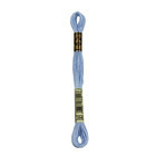 Echevette de coton mouliné spécial, 8m - Fleur de lin bleue - 3840
