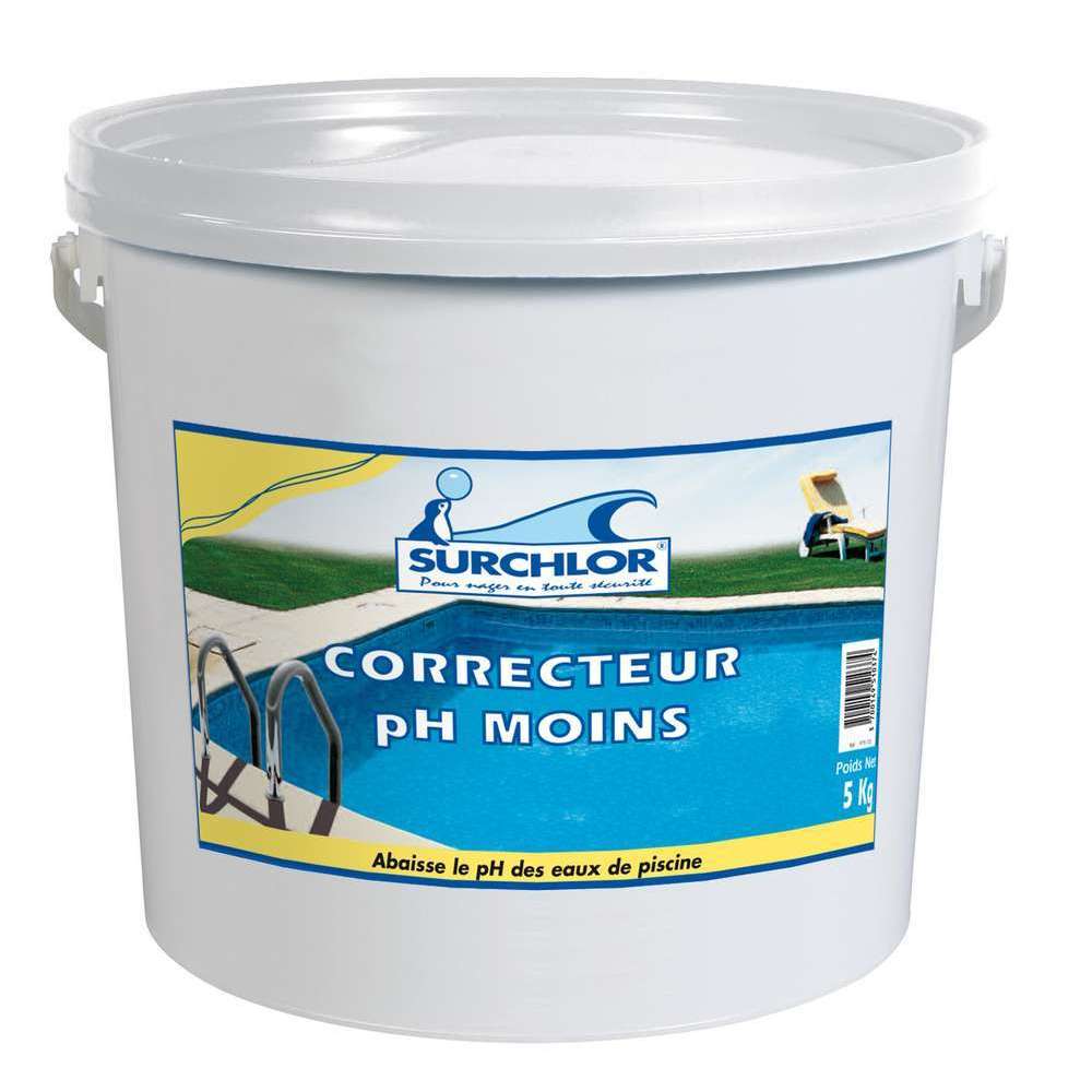 Correcteur de ph moins surchlor