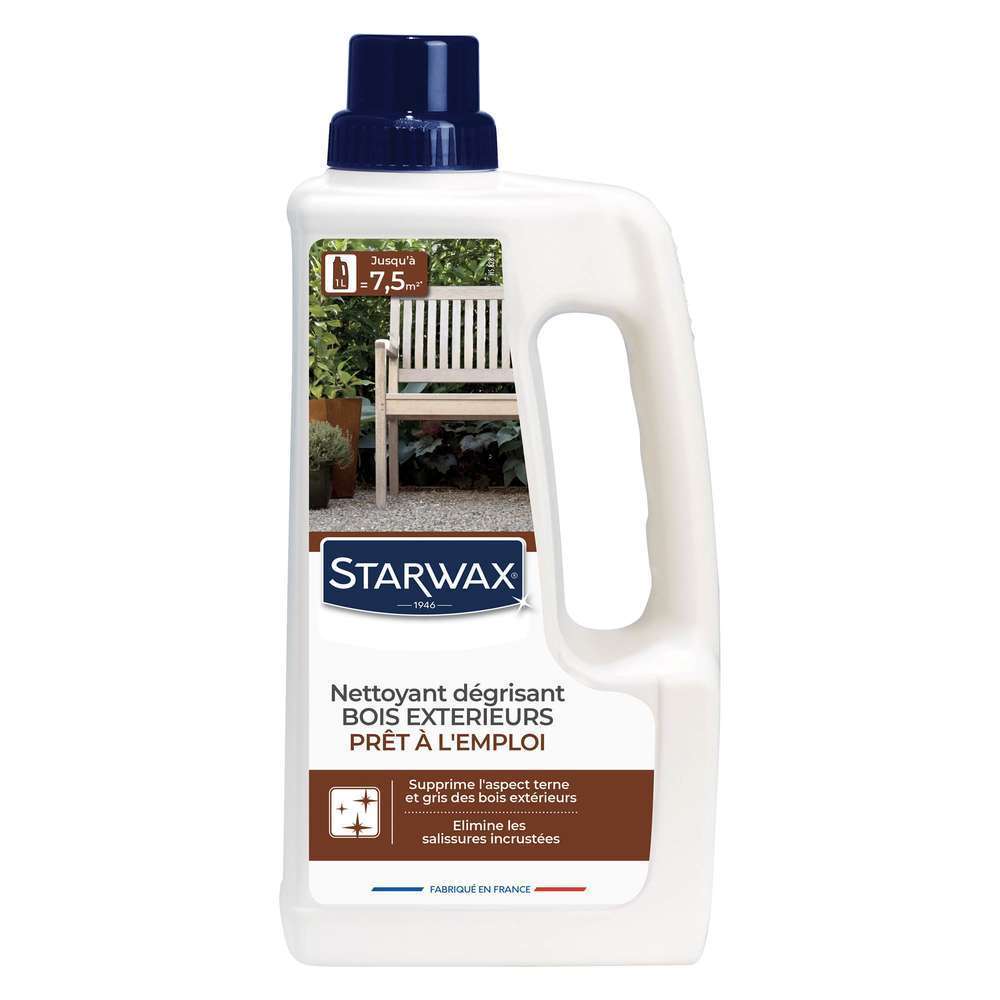 Nettoyant dégrisant teck et bois exotiques 1L