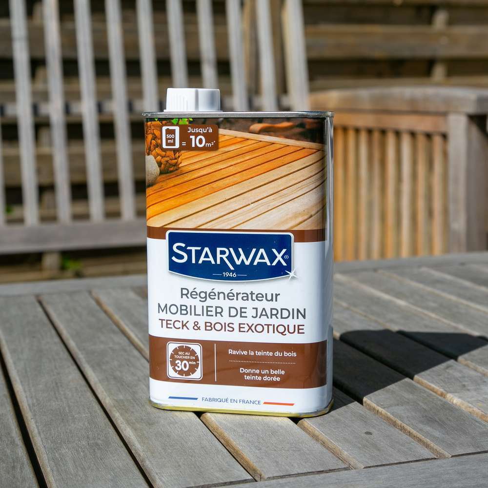 Huile De Protection Pour Teck Et Bois Exotiques - 500 Ml - Entretien Mobilier
