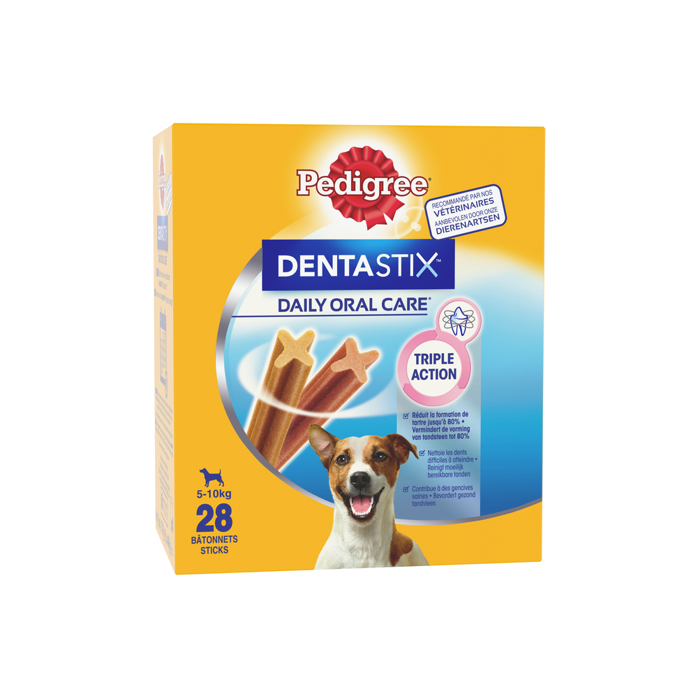 Os à mâcher Dentastix chiot et petit chien 28 sticks/ 440g