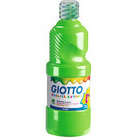 Gouache vert printemps Giotto, le flacon de 500 ml prêt à l'emploi