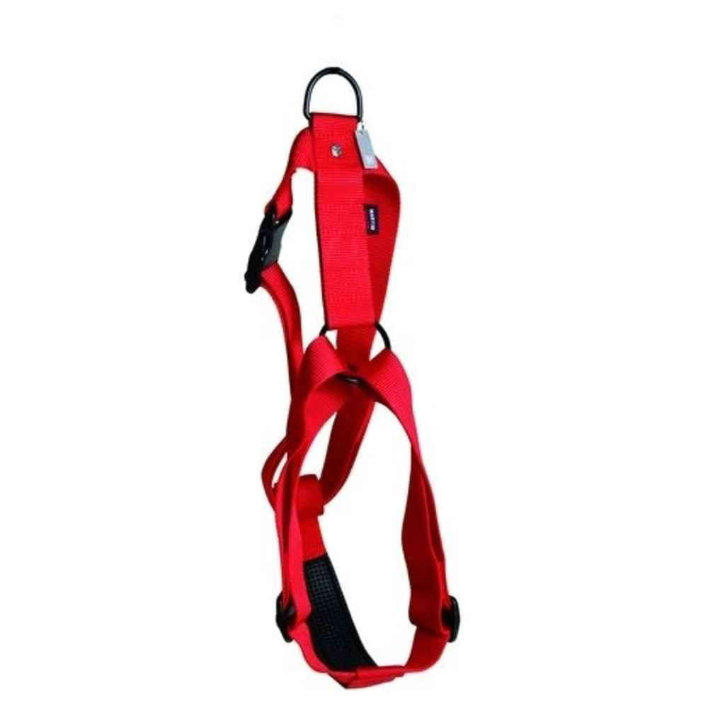 Harnais réglable en nylon pour chiens 40/90-110 rouge