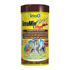 Nourriture en crisps pour poissons tropicaux TetraMin Crisps : 250 ML