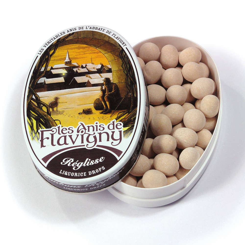 boite ovale 50g reglisse