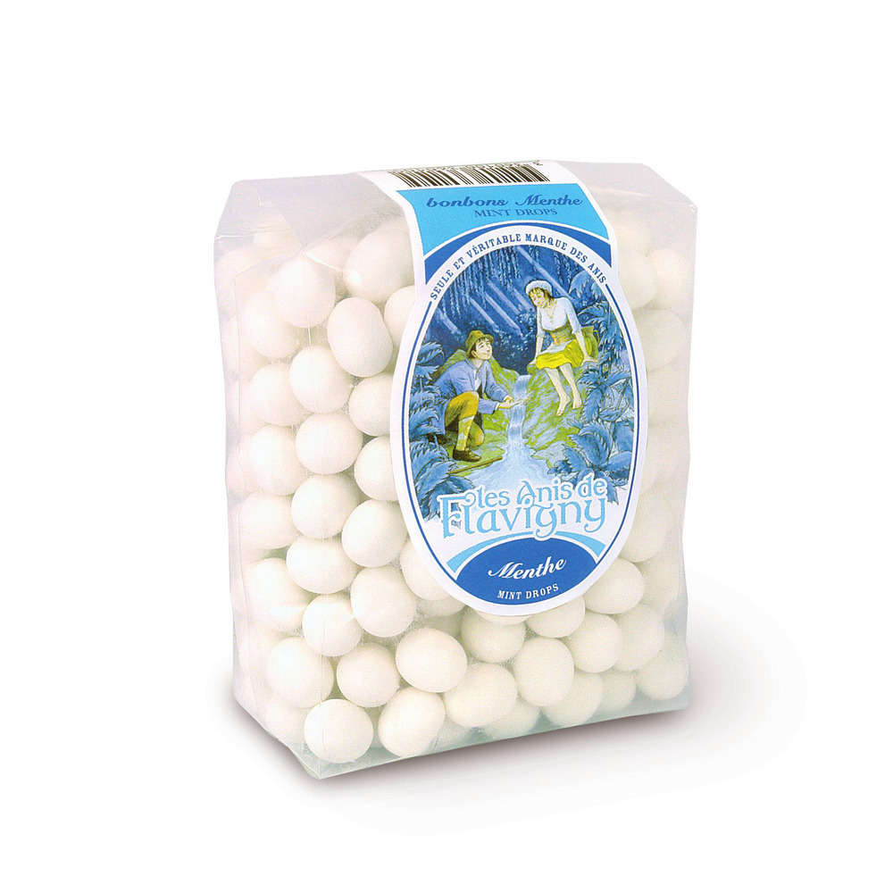 Bonbon Anis de Flavigny: sac 250g menthe