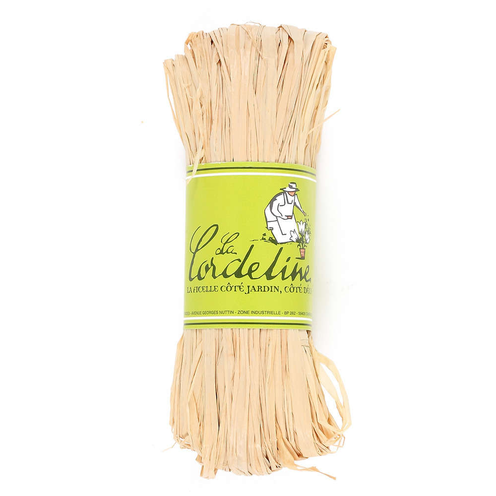 Floche de Raphia : 150gr, naturel