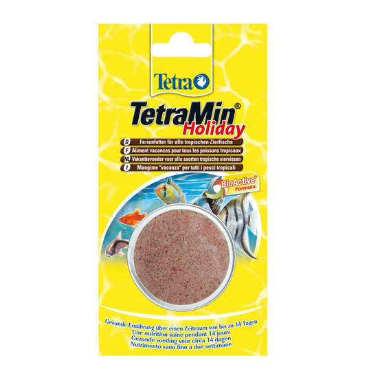 Tetramin Holiday, aliment gélifié 14 jours pour poissons d'aquarium