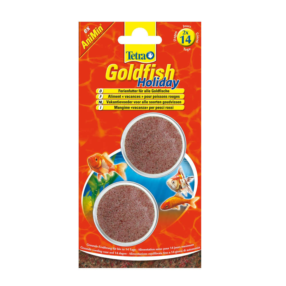Nourriture diffusion progressive Tetra Goldfish Holiday (2x12g)