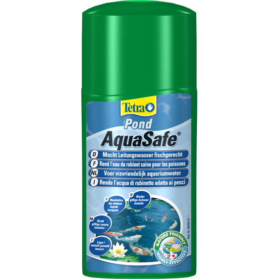 Conditionneur d'eau pour bassin de jardin Aquasafe : 250 ml