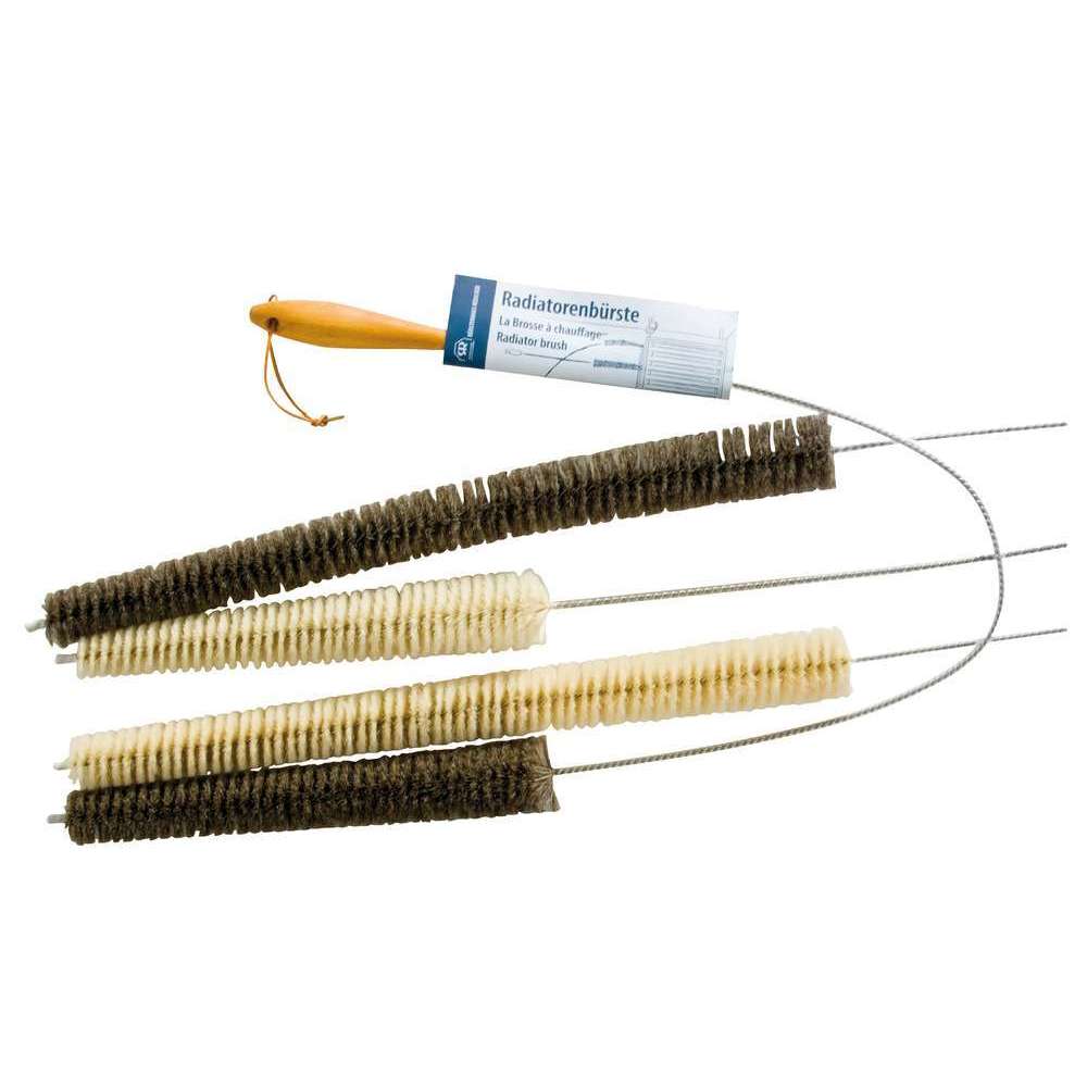 Brosse radiateur Redecker - noire 50 cm