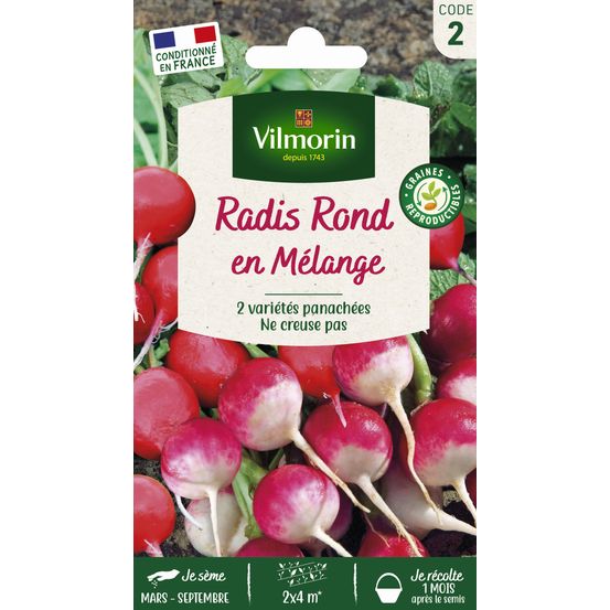 Radis rond en melange - En sachet