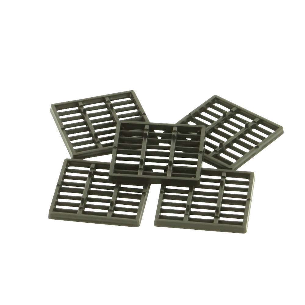 Grille, en plastique L. 3,5 x l. 3,5 cm