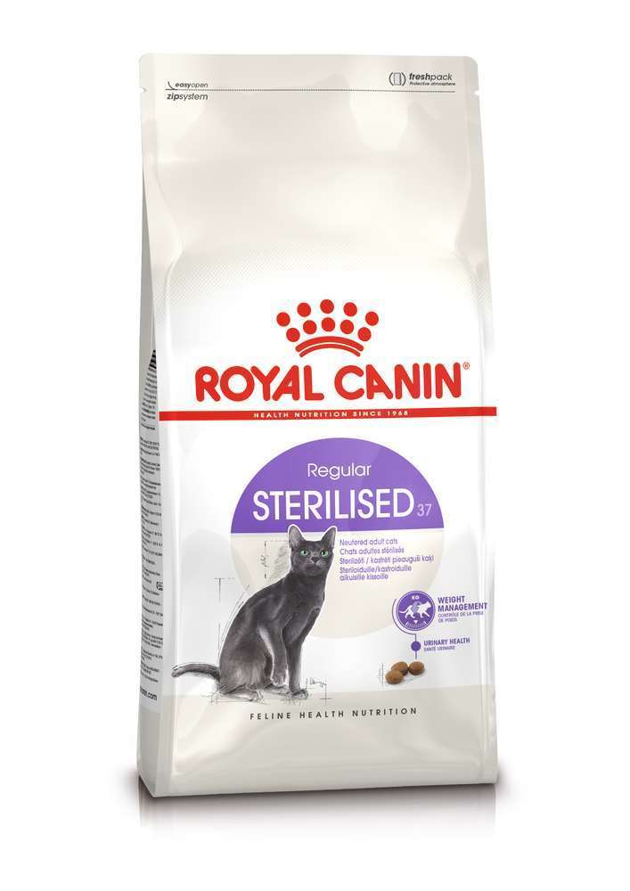 Croquettes chat Royal Canin Sterilised 37 : 2 kg