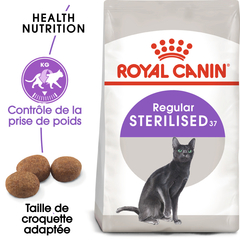 Croquettes chat Royal Canin Sterilised 37 : 10 kg