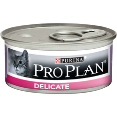 Boites Pro Plan Delicate pour chat : Dinde 85g