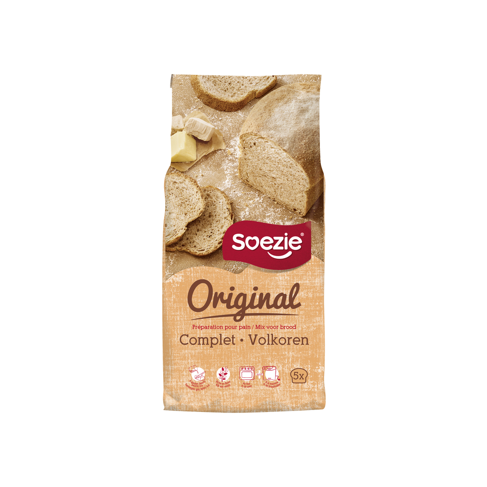 Farine pour pain blanc complet, 2,5kg