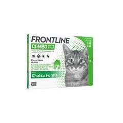 Pipette antiparasitaire chat frontline© combo x6