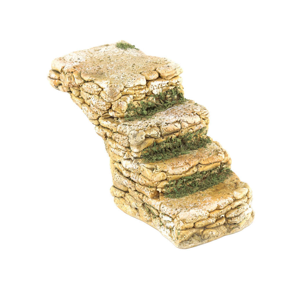 Escalier vaudois pour décor de crèches