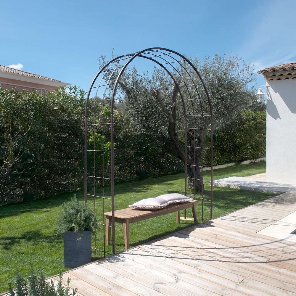 2 Pcs Arches De Jardin - Treillis De Jardin En Forme De Tour Fr178