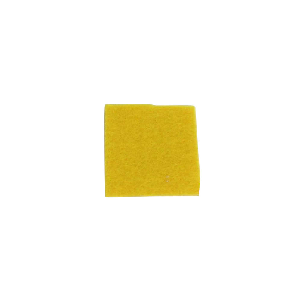 Coupon de feutrine 30x30cm Ep. 2mm - Jaune