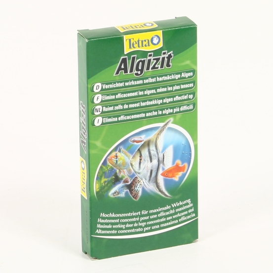 Anti-algues pour aquarium Tetraaqua Algizit : comprimés