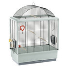 Cage Palladio 4 pour oiseaux exotiques : Hauteur 75 cm Beige et vert
