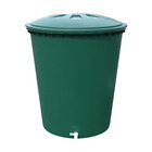 Cuve cylindrique complète avec couvercle et robinet : verte, 510L