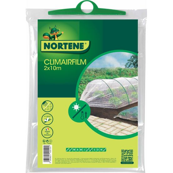 Film de croissance perfore transparent 2X10M
