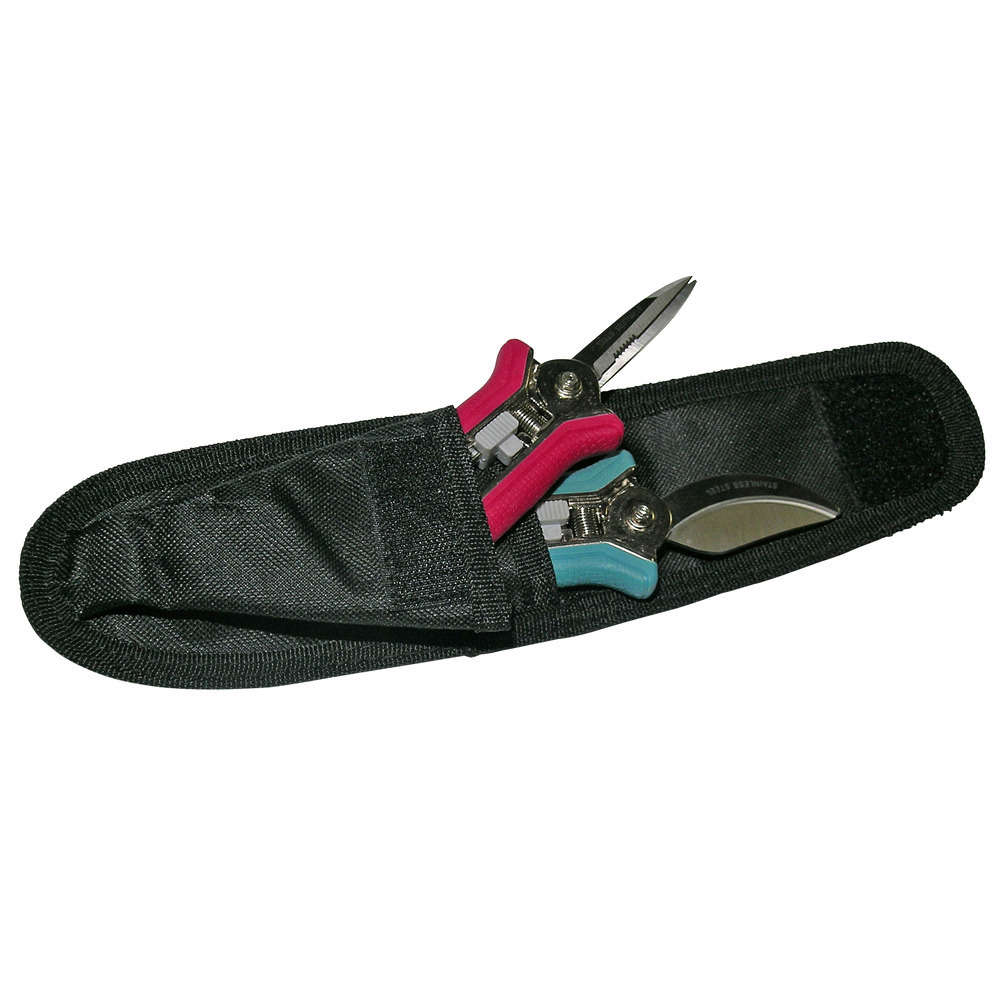 Set sécateur et ciseaux à fleurs en acier et aluminium