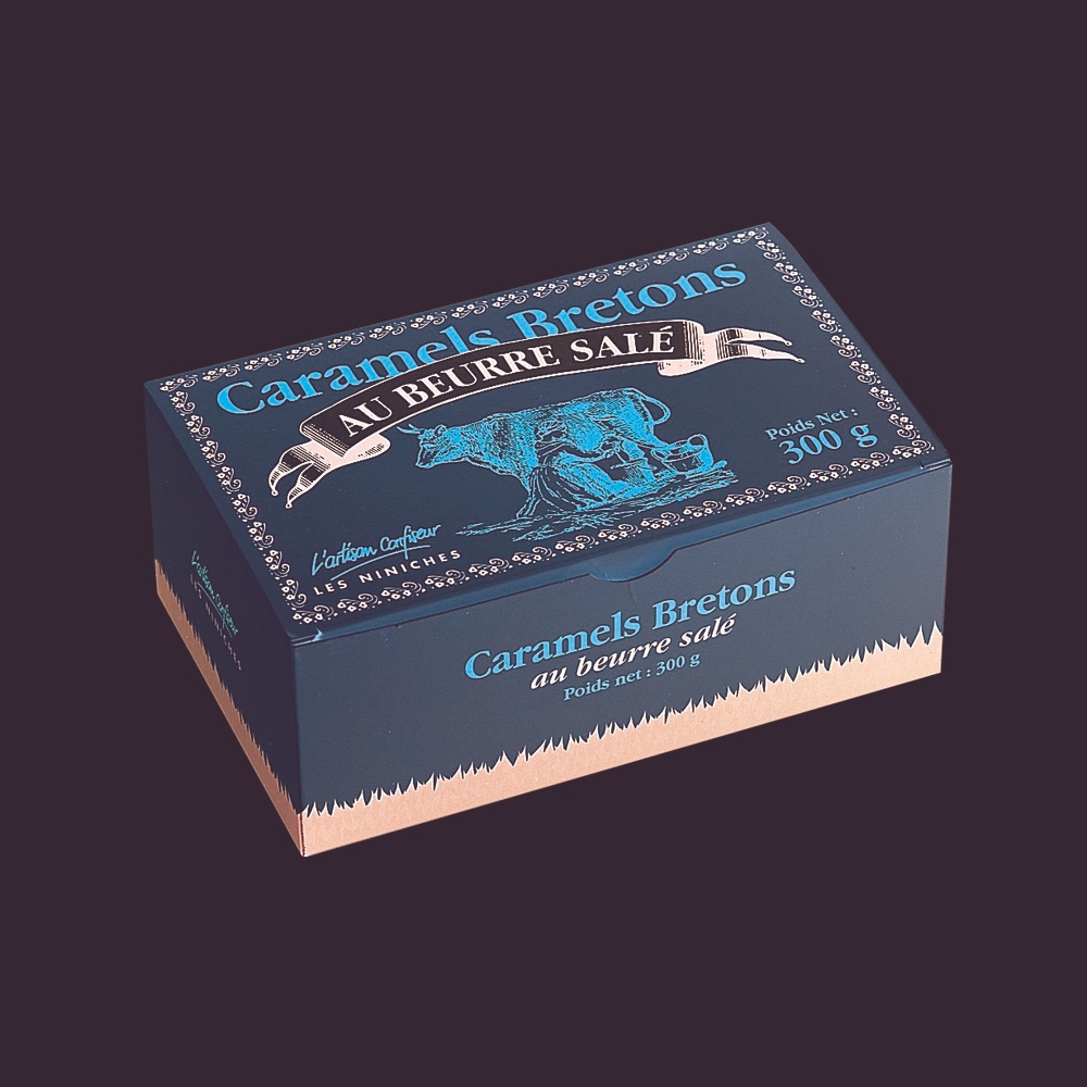 Boite de caramels Bretons, au beurre salé - 150g