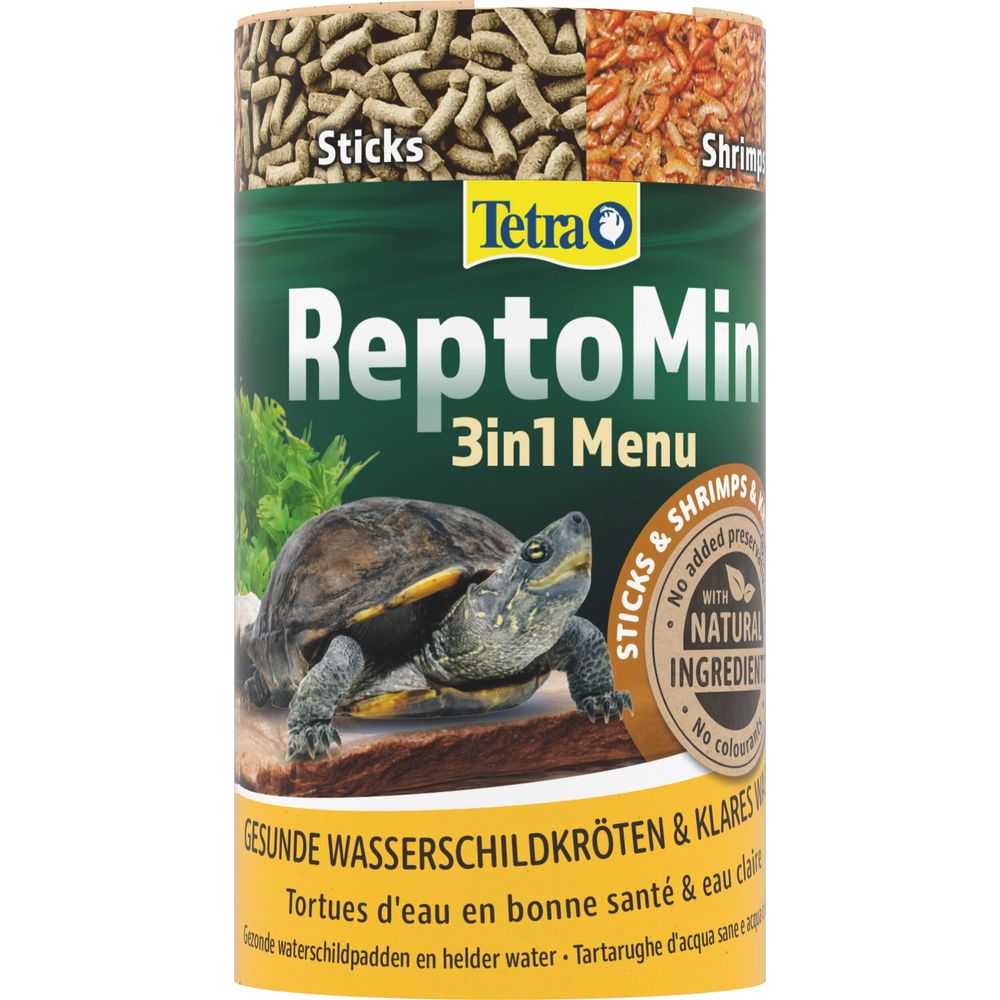 ReptoMin Menu pour tortue d'eau : 250 ml