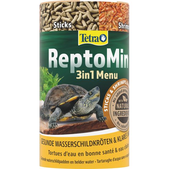 ReptoMin Menu pour tortue d'eau : 250 ml