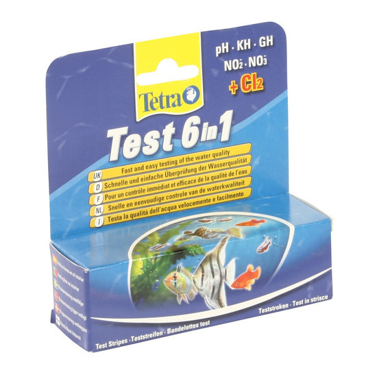 Test et contrôle de l'eau : Bandelettes de tests 6 en 1