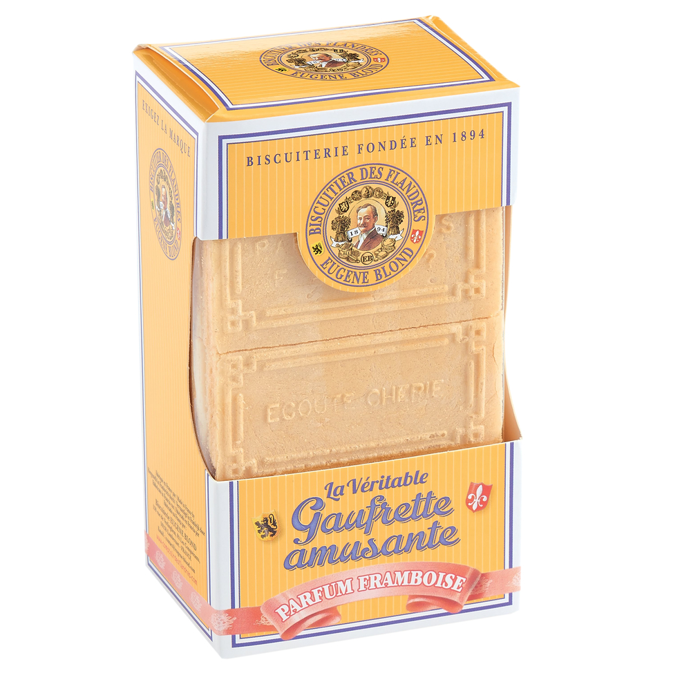 Gaufrettes amusantes à la framboise