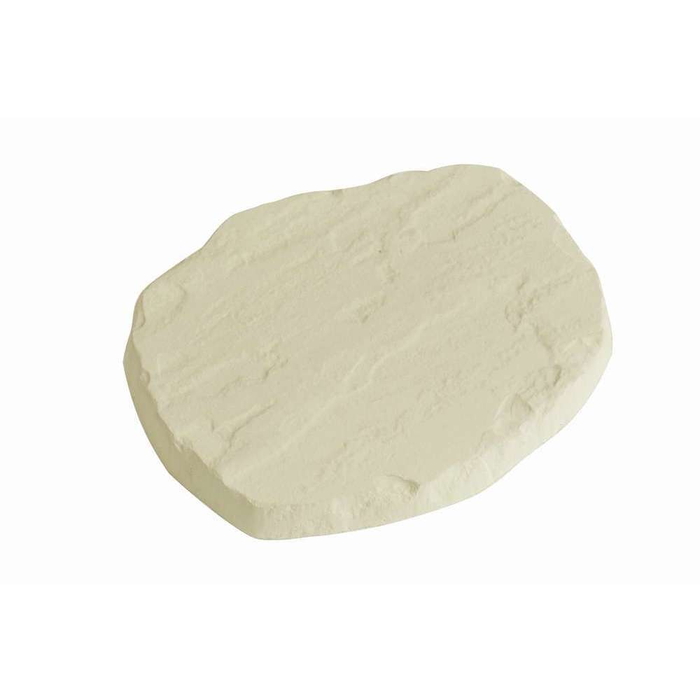 Pas japonais Floreal en béton, coloris champagne L.38x32cm