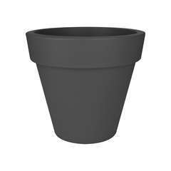 Pot Pure® Rond, anthracite Ø 39,5 x H. 35,8 cm