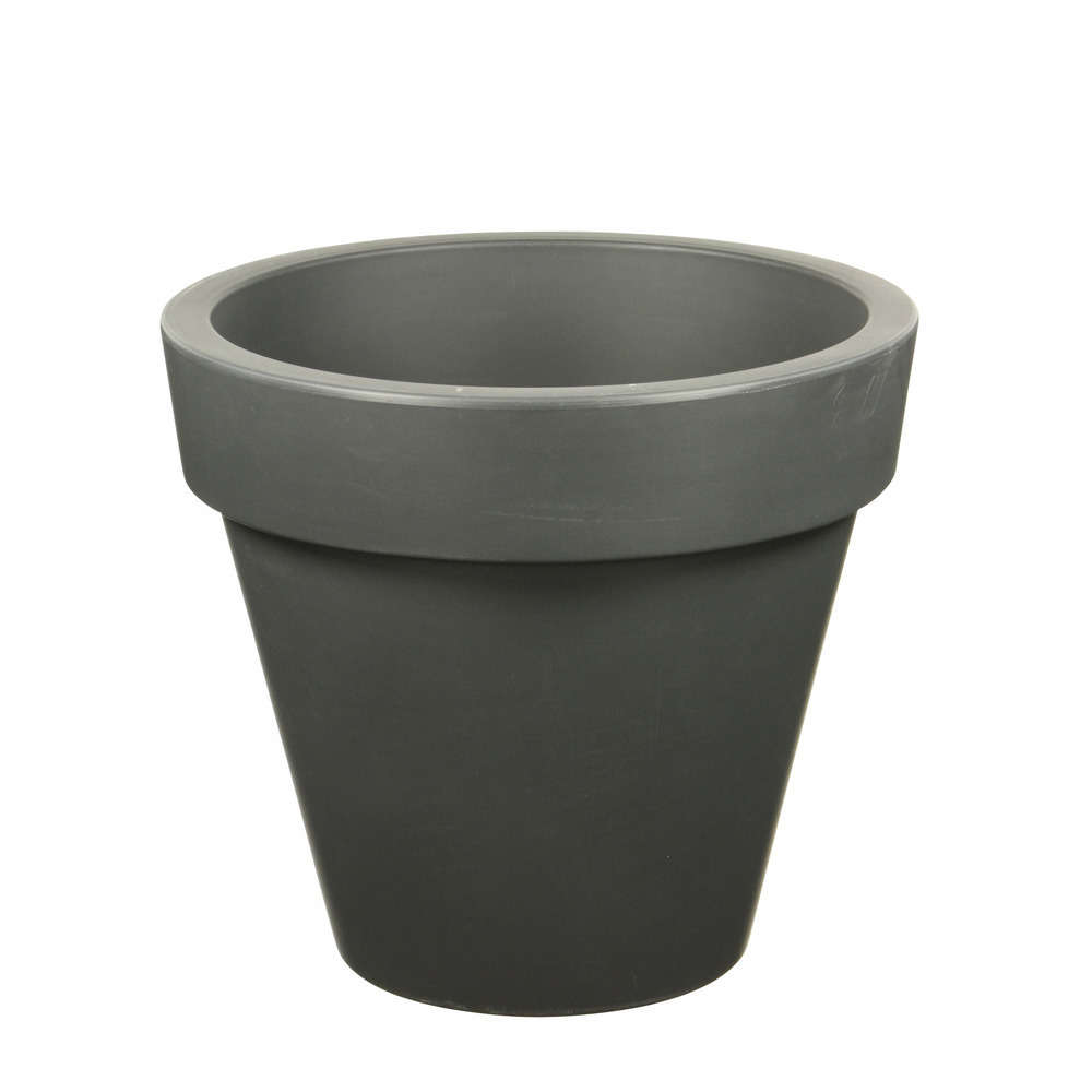 Pot Pure® Rond, anthracite Ø 49 x H. 44,5 cm