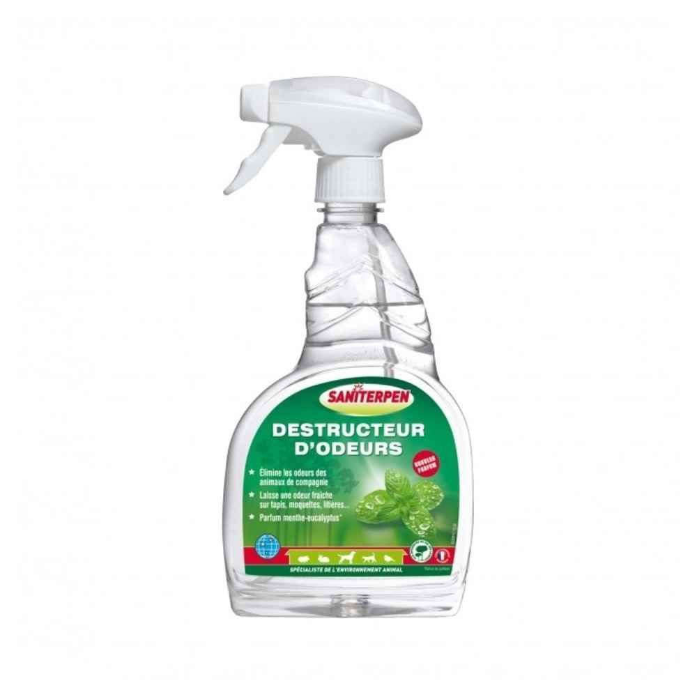 Spray desinfectant environnement saniterpen destructeur d'odeur 750ml