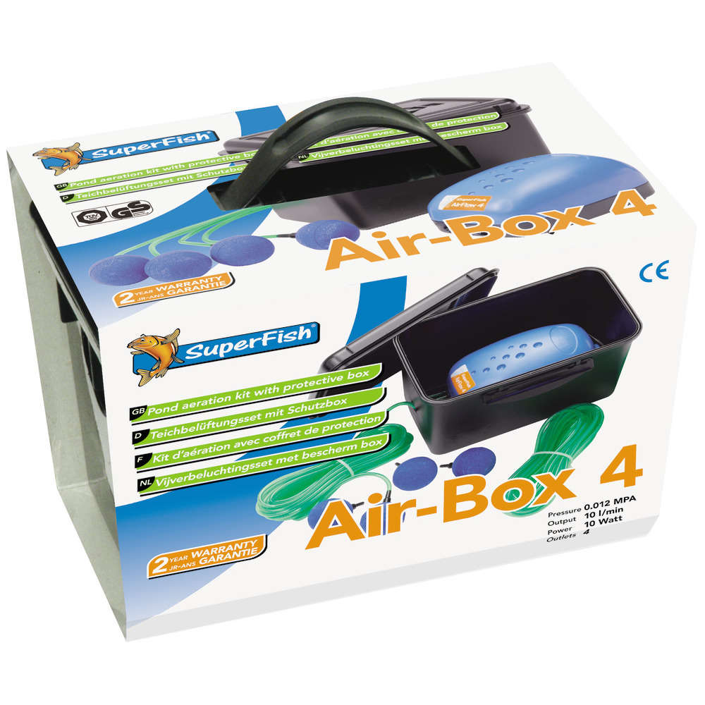 Kit aération Air-box 4 avec coffret étanche
