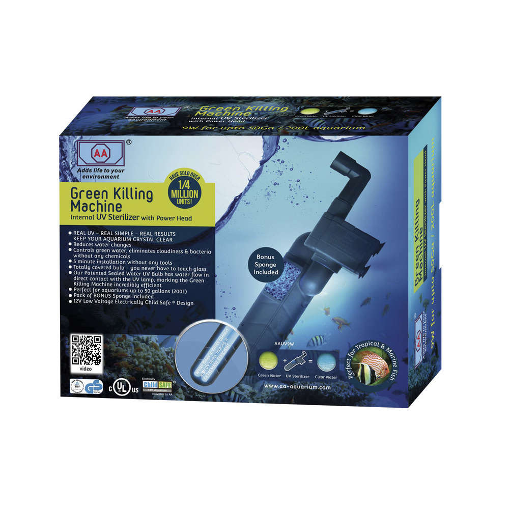 Stérilisateur Ultra Violet pour aquarium - 9 Watts