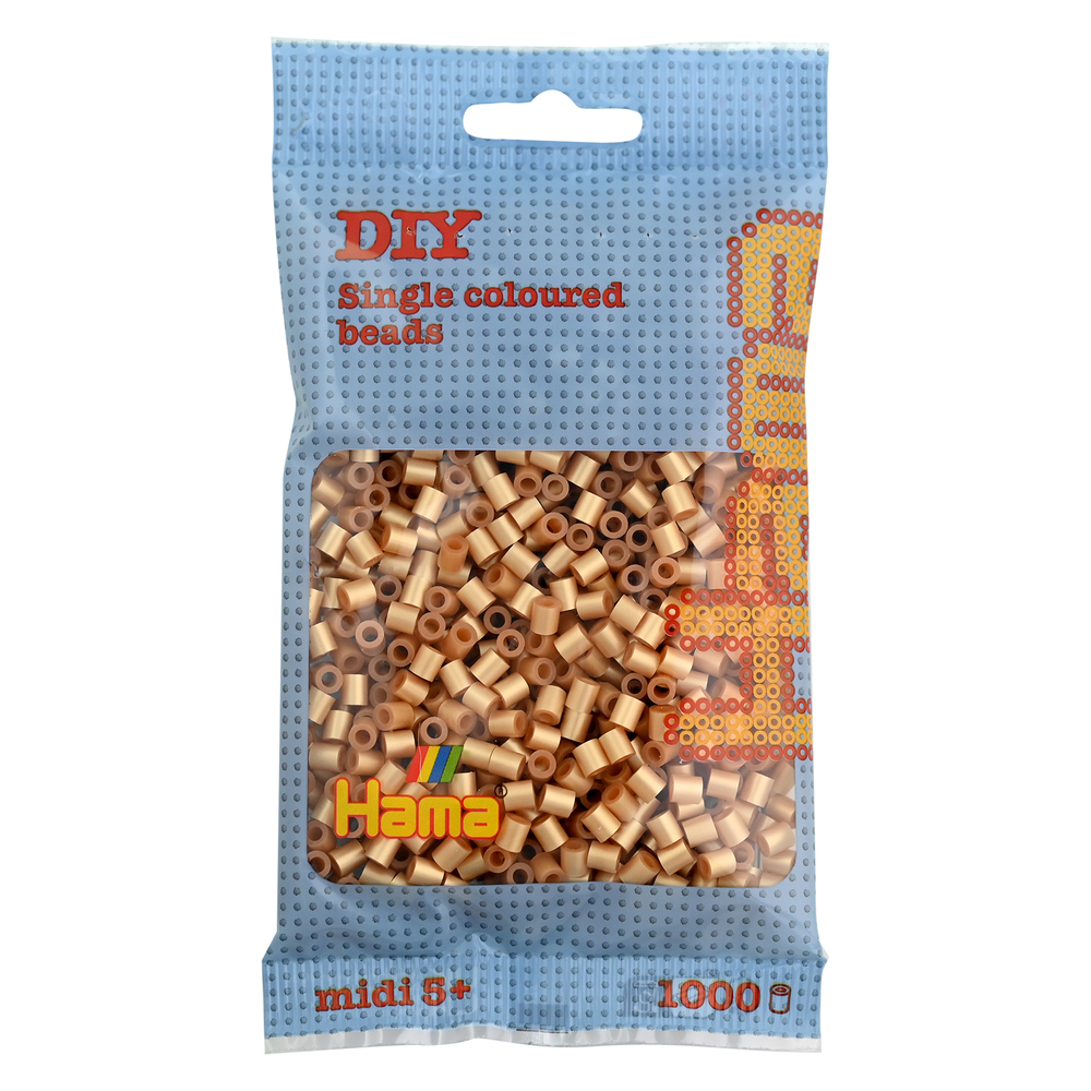 Sachet 1000 perles Midi: or